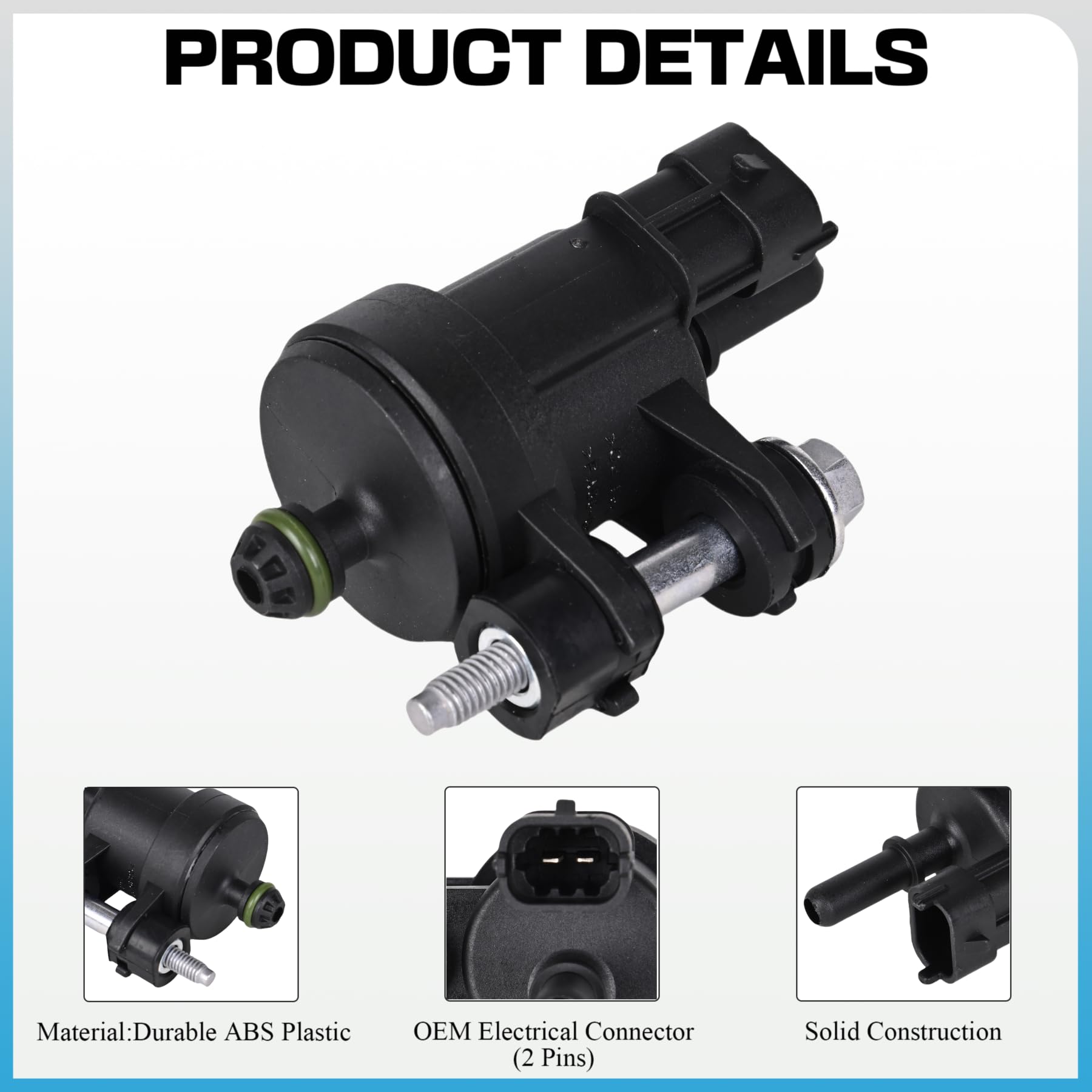 MINETPS Vapor Canister Purge Valve - Compatible With Buick, Cadillac, Chevy, GMC (Part #12690512)