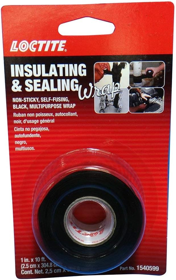 Insulating and Sealing Wrap, Black