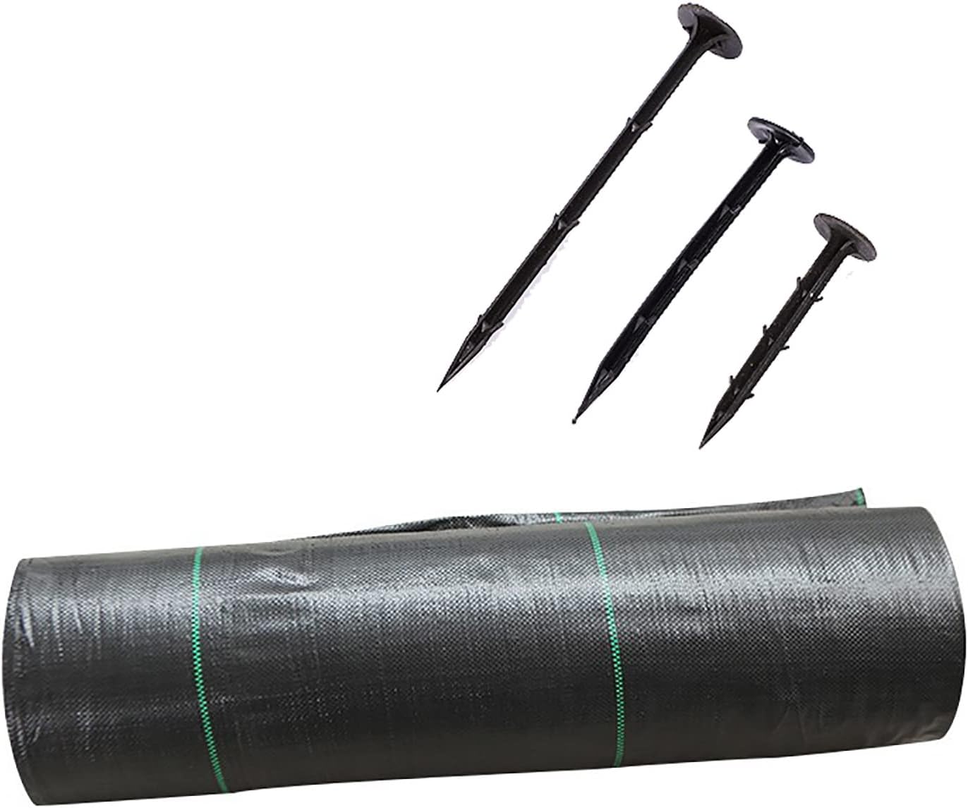 DUTIL PP Woven Garden Ground Cover, Geotextile Underlayment,Garden Weed Barrier