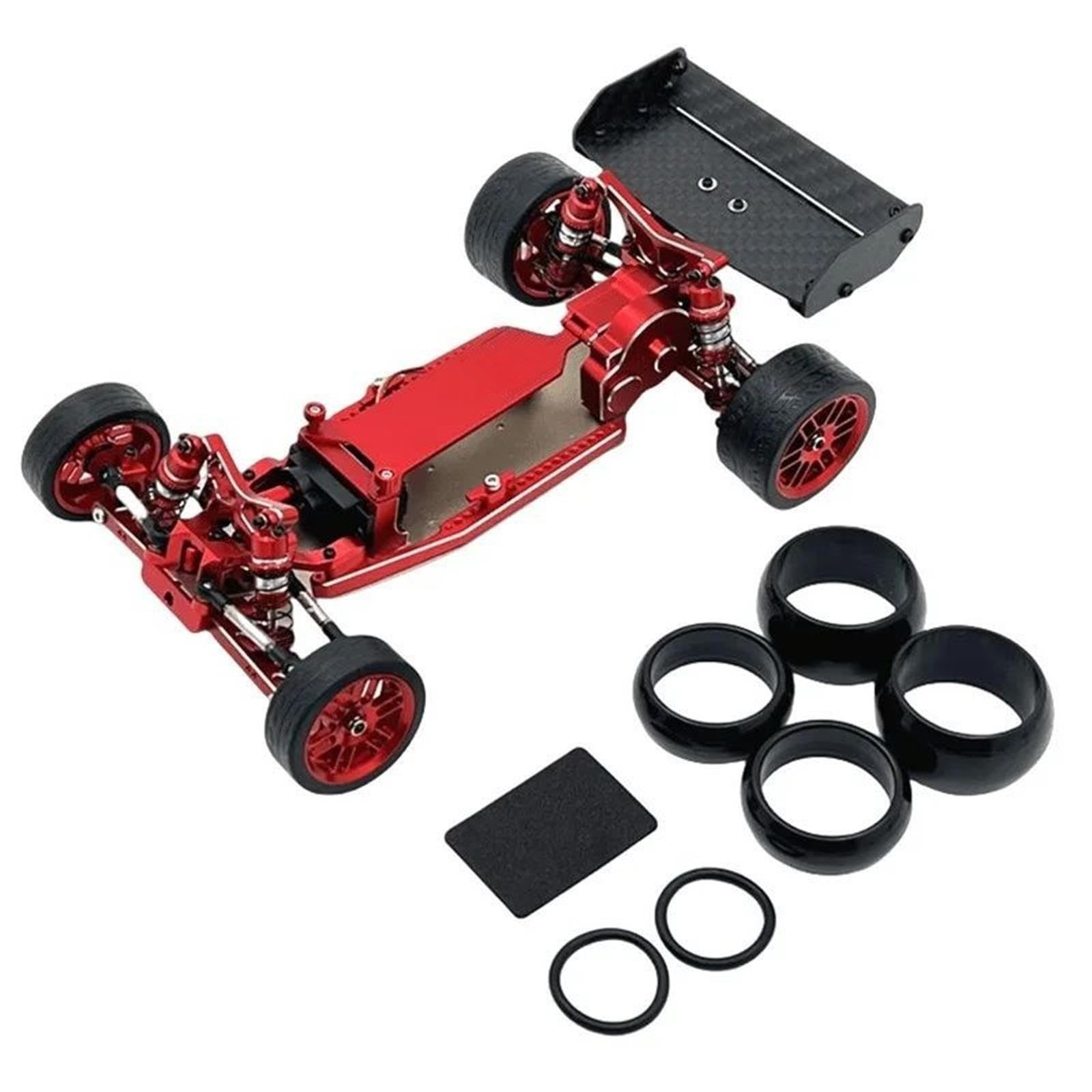 Marco Coche Mejorado Metal para WLtoys 244016 para LOSI Micro-B 1/24 RC