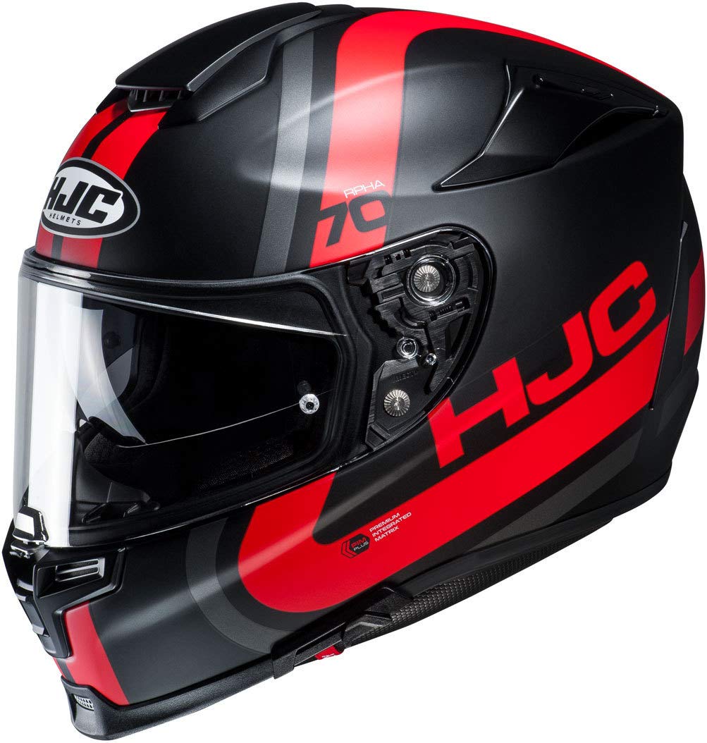 Motorcycle helmets HJC RPHA 70 GAON MC1SF, Noir/Gris/Rouge, M, 14447108