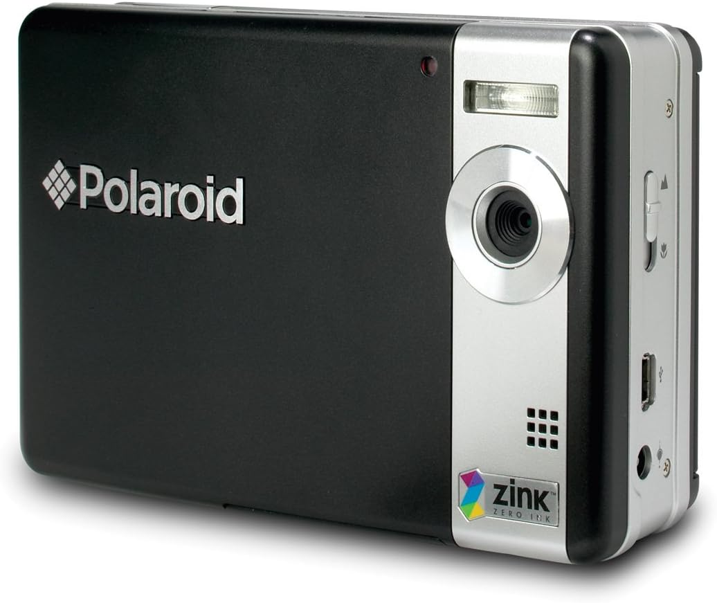 Polaroid Polaroid TWO インスタントデジタルカメラ ブラック CZJ-05300B