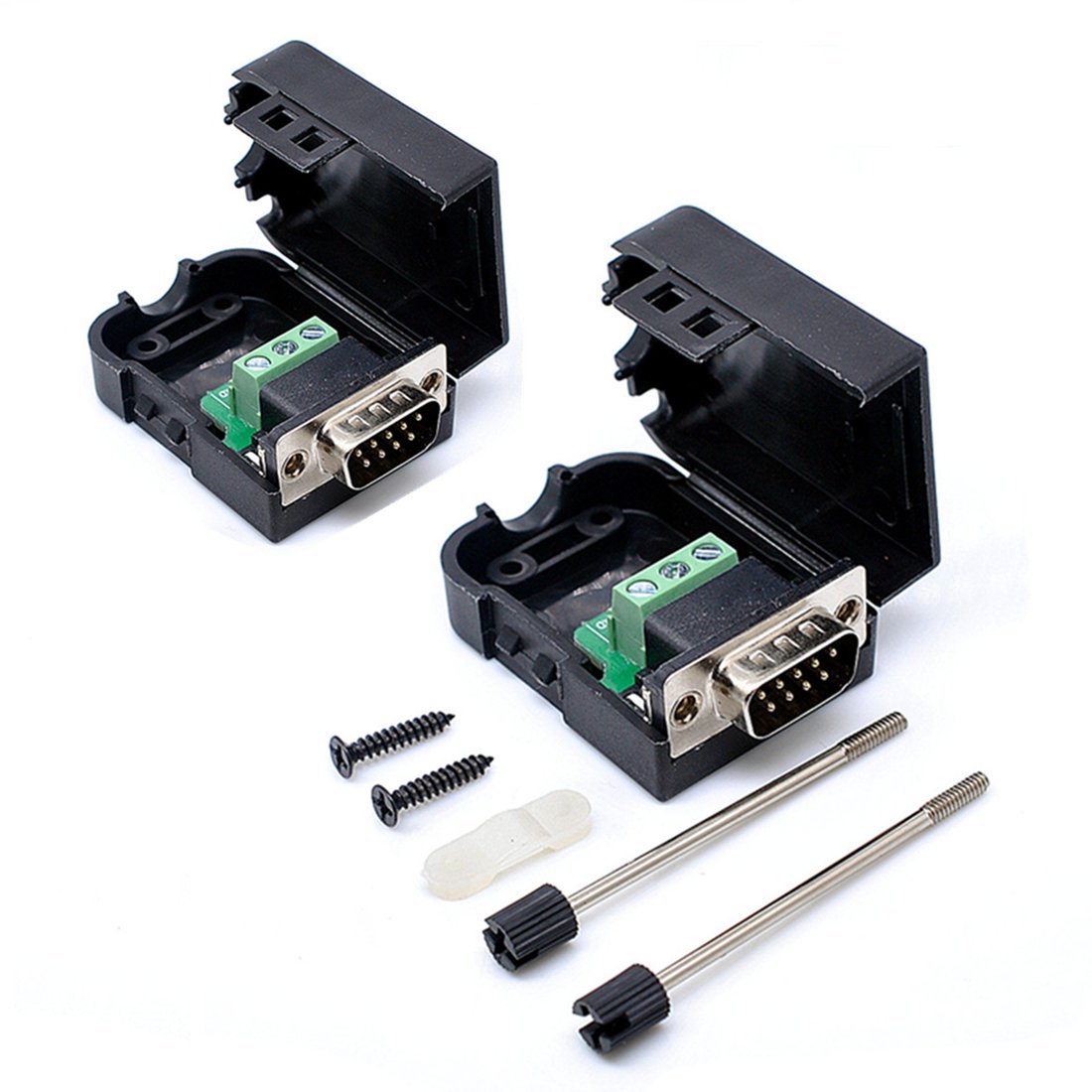 Conectores Banana 4mm Chapados En Oro (2 Pares) – Terminales De Altavoz De Latón Sólido, Aislados, Rojo/negro, Para Cable Calibre 12