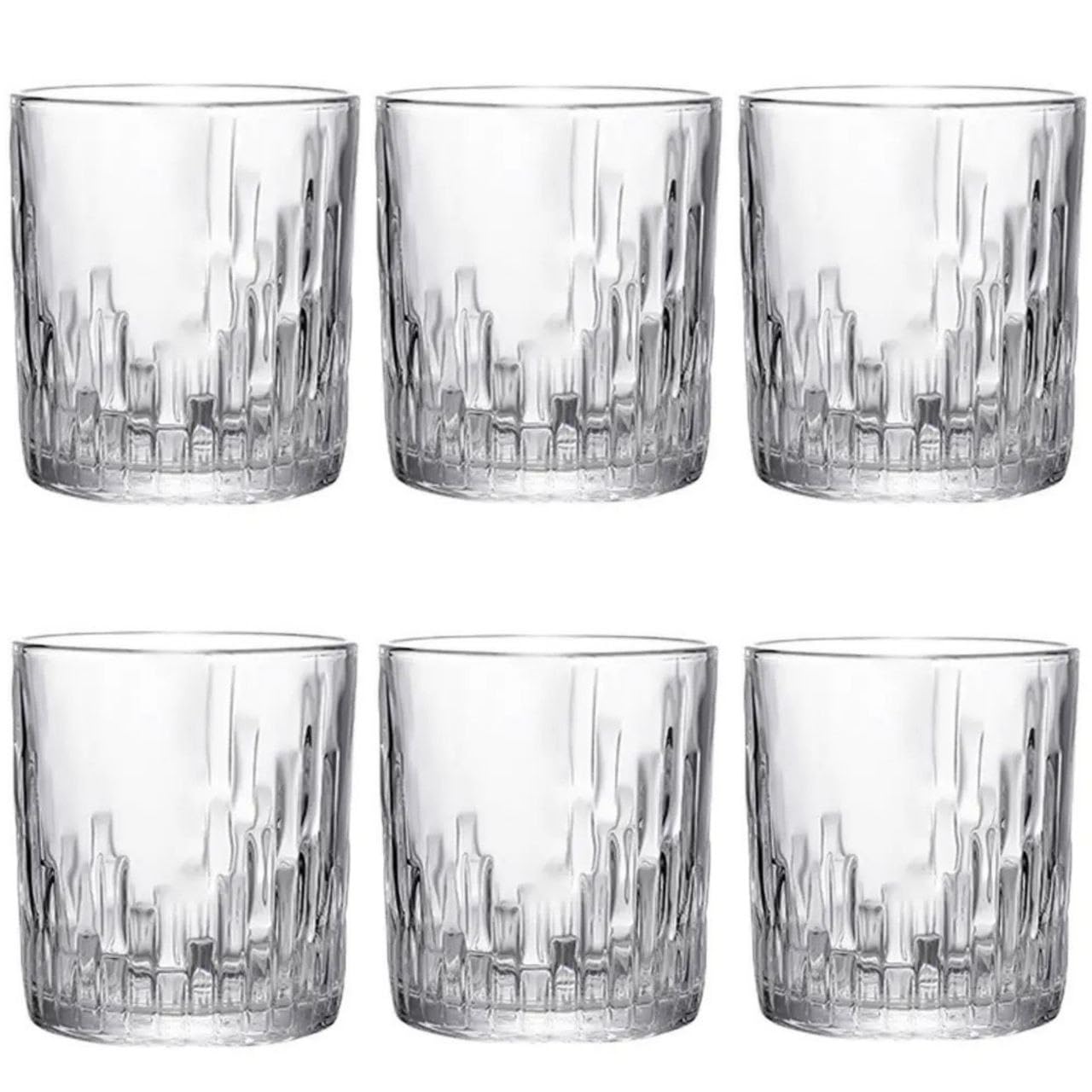 Heavy Whiskey Glasses - Set of 6 for Bourbon & Scotch -26