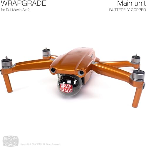 Miniatura 9 de Wrapgrade Unidad Principal Skin Compatible con DJI Mavic Air 2 (azul menta)