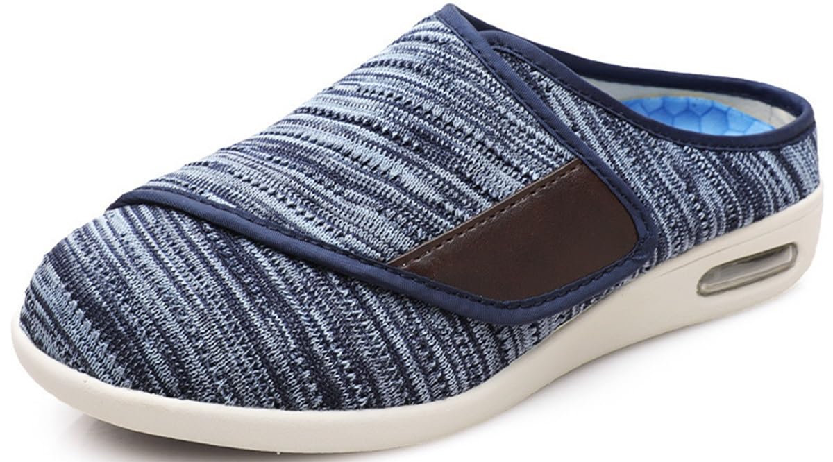 KSDFJ Zapatos Ortopédicos Ajustables,Calzado Más Gordo Ensancha Los Zapatos Gordos De Los Pies