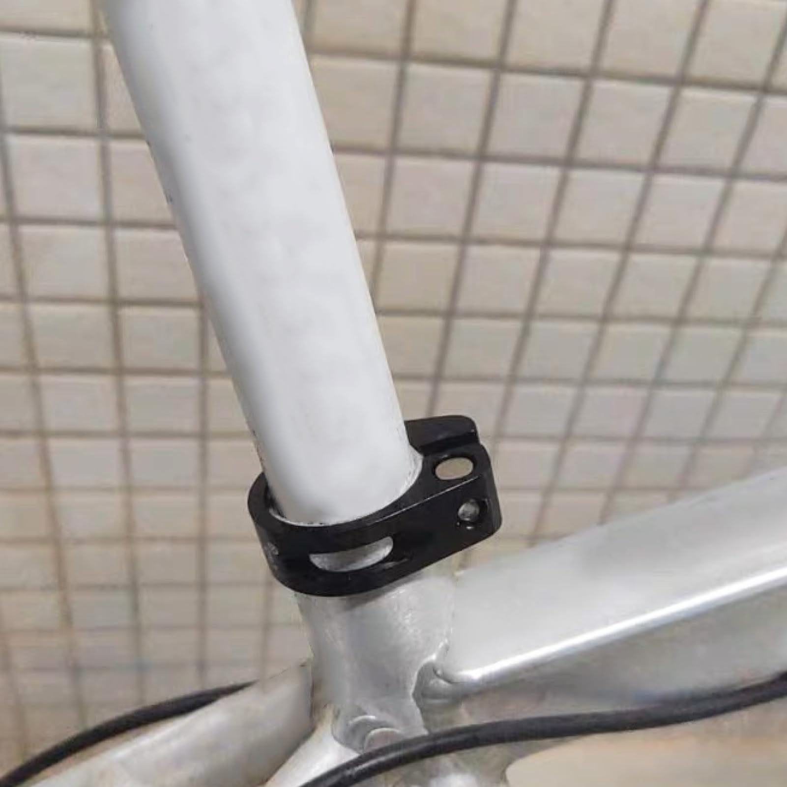 Azarxis Abrazadera para Tija de Sillín con Liberación Rápida 34,9 mm para Bicicleta MTB Carretera
