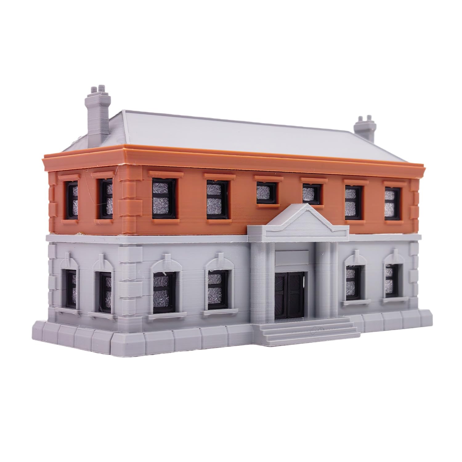 - Miniatures Classic Town Hall/Police Dept 1:160 N Scale-1 Extra Level