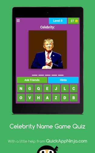 Celebrity Name Game