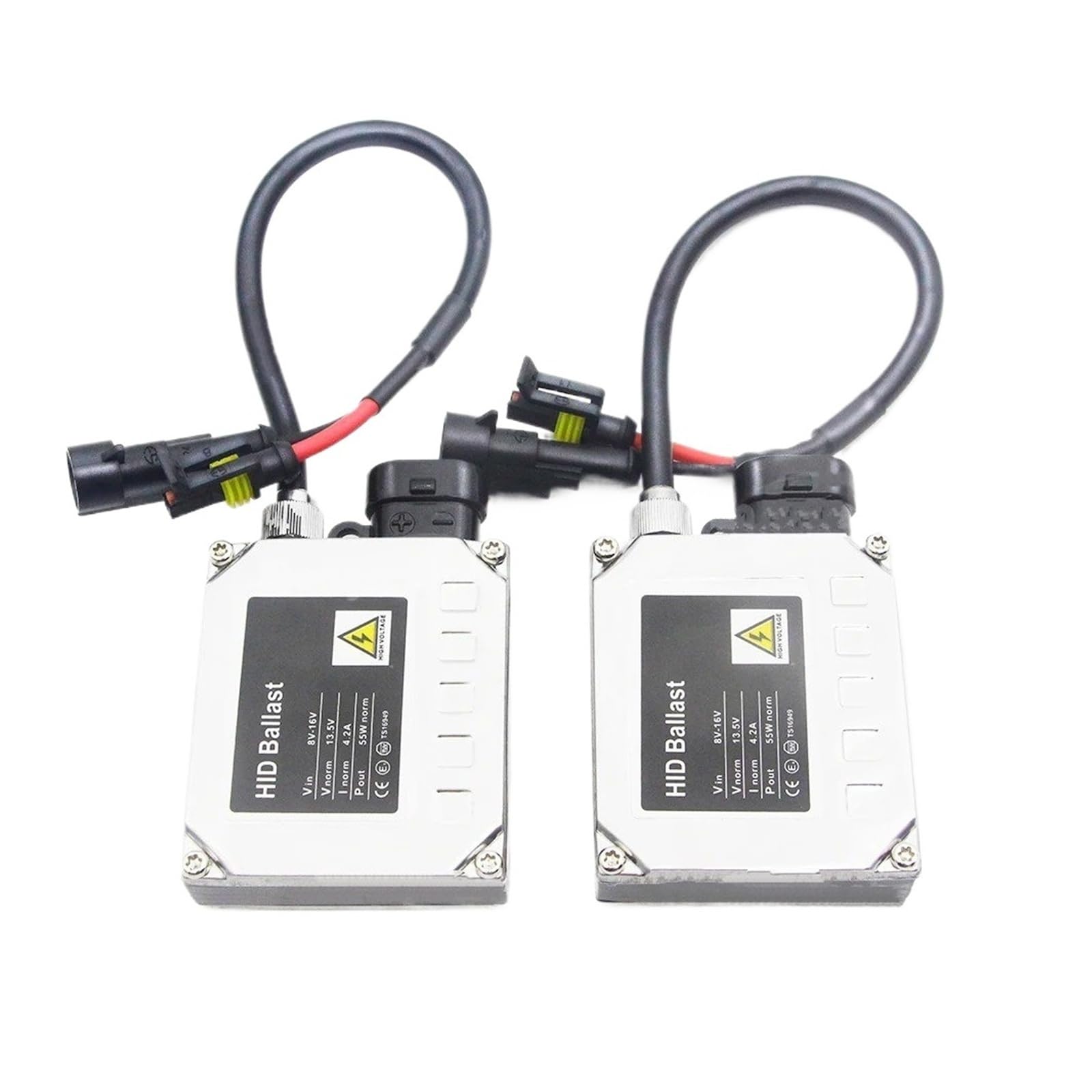 Balasto Luz Xenón 55W + Kit HID Conversión Bombilla H1 H3 H7 H8 H9 H11 9005 HB3 9006 HB4 3000K-10000K 12V Antiniebla para Faros Coche Balastro Centralita