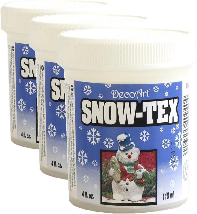 DecoArt Snow-Tex, 4oz (Pack of 3)