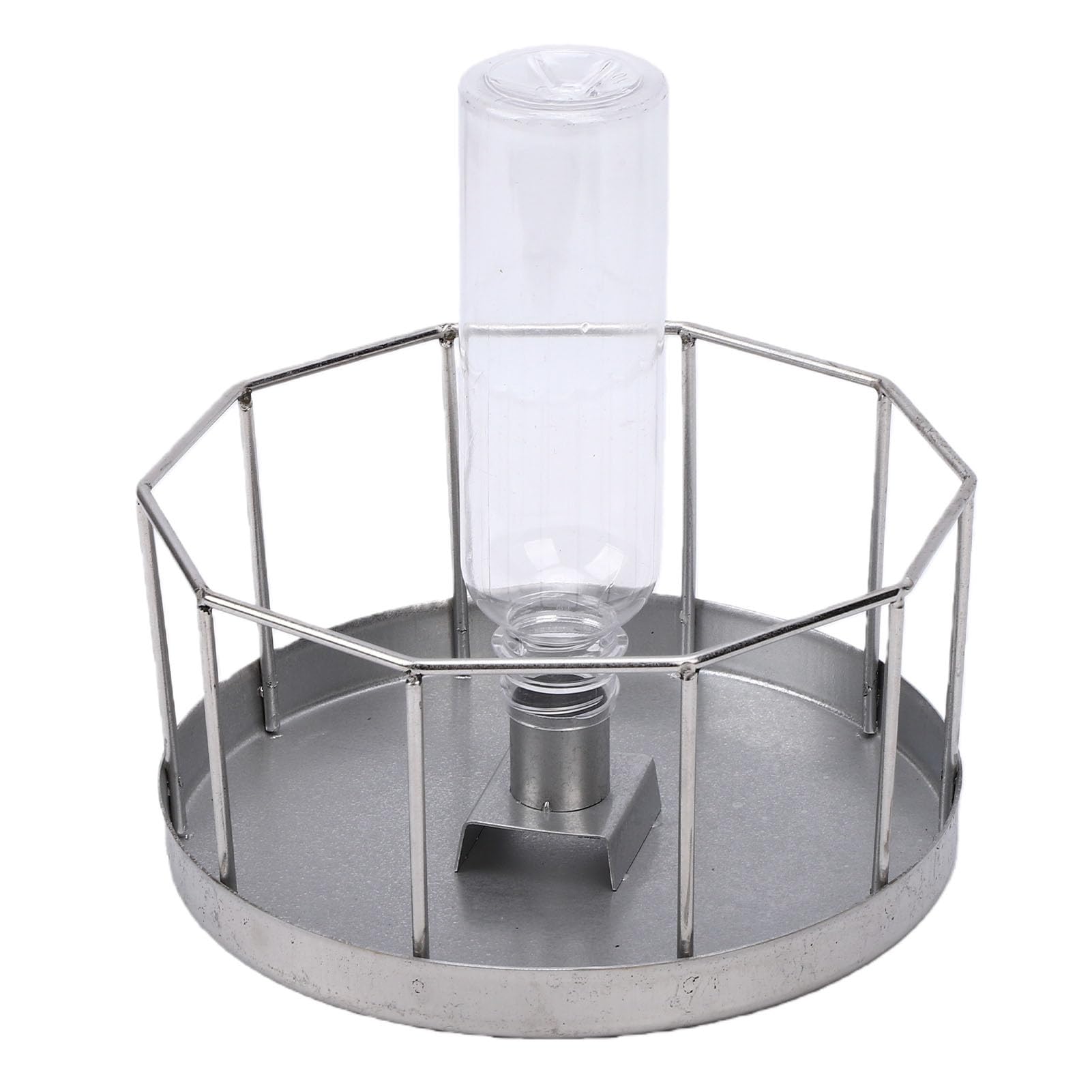 Ciotola per rettili in acciaio inox, dispenser di acqua affidabile per tartarughe e lucertole, 1 unità (grande)