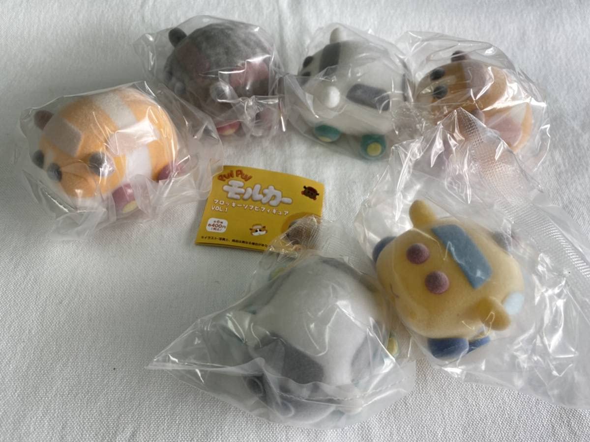 Amazon | ・PUIPUI モルカー フロッキー ソフビフィギュア vol.1 全6種