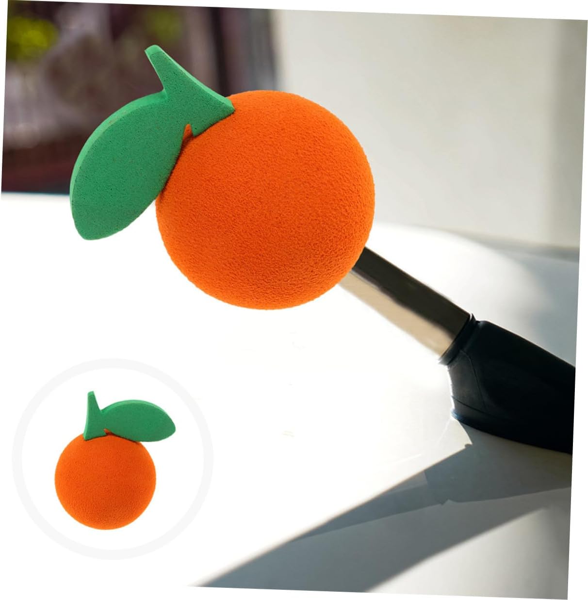 2pcs EVA Scratch-Resistant Car Antenna Topper Exterior Decoration Automotive Accessory Fun DIY Antenna Ball for Vehicles Easy to Install