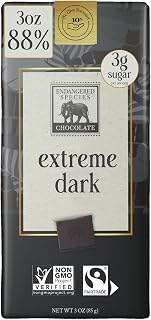 Endangered Species, Extra Dark Chocolate Panther, 3 oz