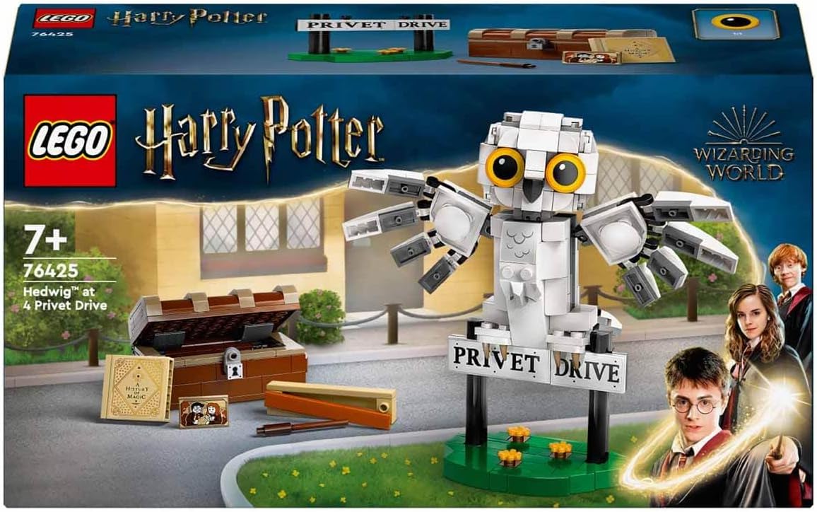 Lego Harry Potter Hedwig at 4 Privet Drive Building Set 76425