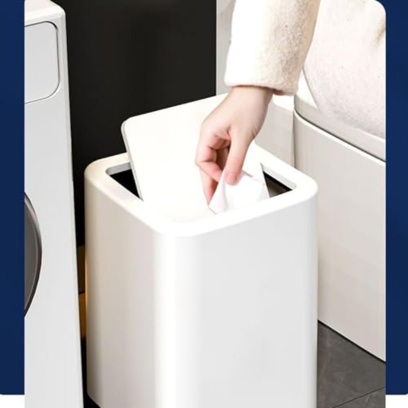 Amazon｜ゴミ箱 ふた付き スリム 分別 ごみ箱 ミニ 袋 見えない 中身