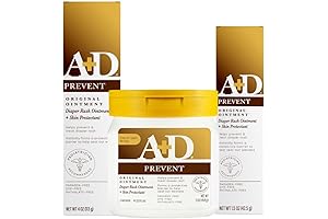 A+D Original Diaper Rash Ointment: Prevent Diaper Rash, Moisturize & Heal Dry Skin