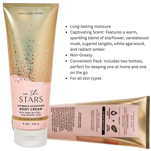 Miniatura 3 de Bath and Body Works 2 Pack In The Stars Ultra Shea Crema Corporal 8 Oz