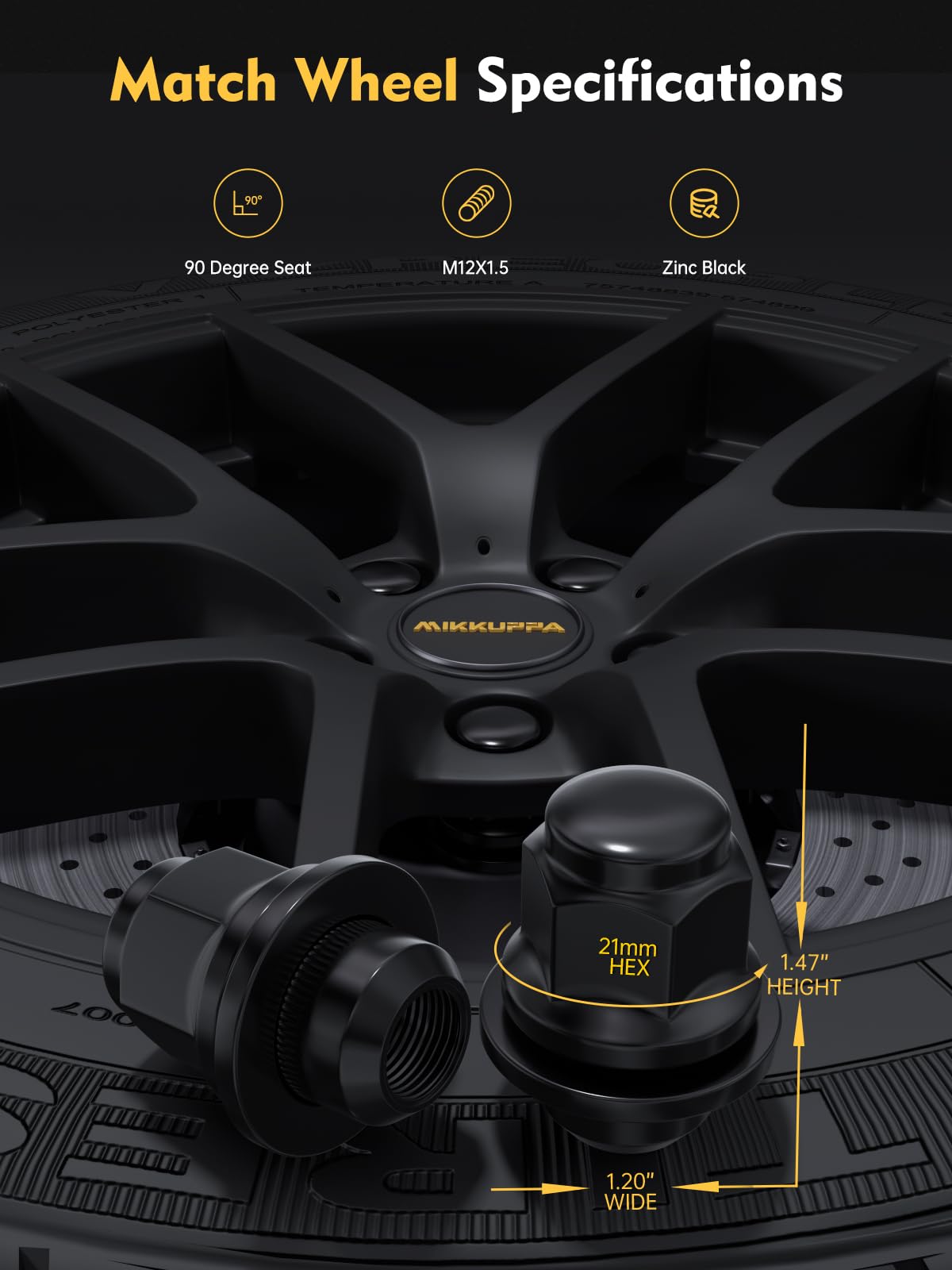 トランプ 95枚 Amazon.com: MIKKUPPA M12x1.5 Lug Nuts - 20pcs One-Piece