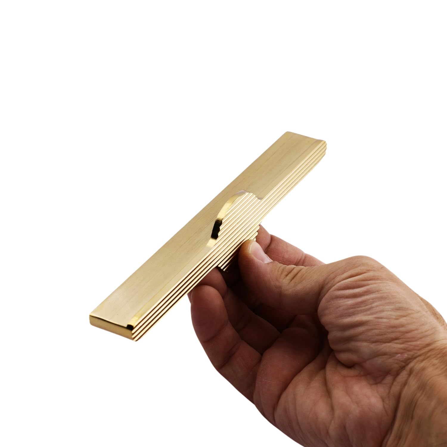 Saral Çizgili Mat Altın Metal Kulp 160 mm 16 cm Mobilya Çekmece Mutfak Dolabı Dolap Kapak Kulpları