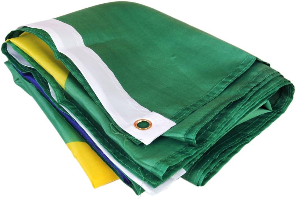 Brazil National Country Flag: 3x5ft Poly