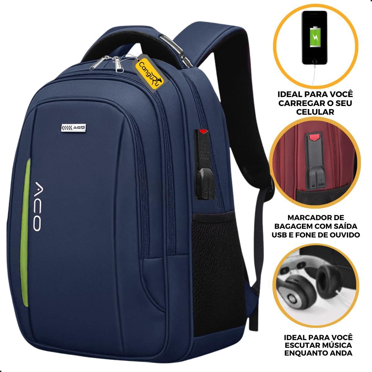 Mochila Bolsa Masculina Feminina Notebook Anti Furto Reforçada Semi Impermeável Escolar Faculdade Trabalho Viagem Resistente Executiva Cabo De Aço Saída Usb SAÍDA Fone DE OUVIDO em promoção! Veja a oferta e mais achadinhos de Mochilas & Pastas Masculinas 4 Hoje é o melhor dia para comprar Mochila Bolsa Masculina Feminina Notebook Anti Furto Reforçada Semi Impermeável Escolar Faculdade Trabalho Viagem Resistente Executiva Cabo De Aço Saída Usb SAÍDA Fone DE OUVIDO com aquele preço maroto! Promoção! Aproveite a oferta! 4