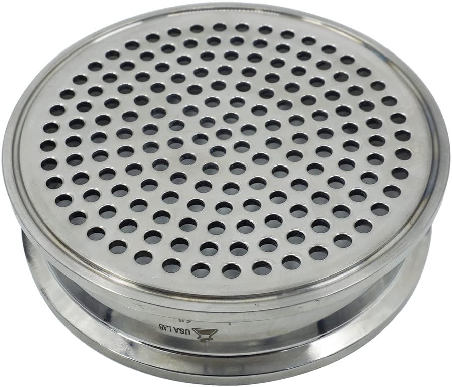 USA Lab 6" Filter Plate w/Bottom Weld - USAlab