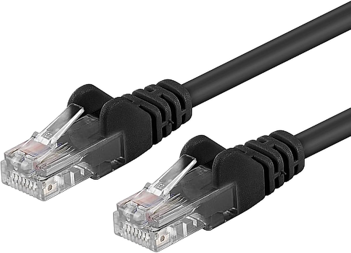 PremiumCord Patchkabel UTP RJ45-RJ45 Cat6 5m Zwart