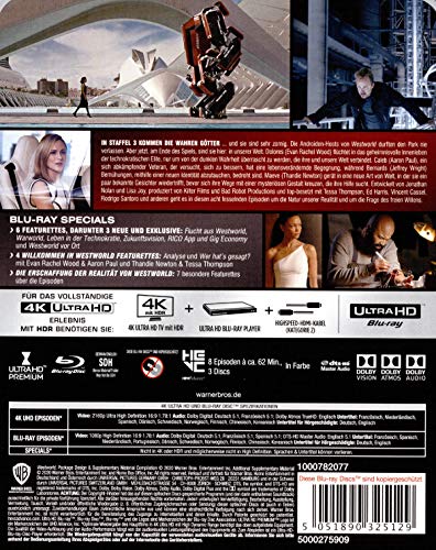 Westworld Staffel 3: Die neue Welt – 4K Steelbook (UHD + Blu-ray Disc)