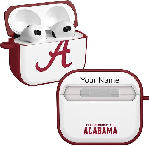 Miniatura 31 de AFFINITY BANDS Alabama Crimson Tide Camo HDX - Funda compatible con Apple AirPods Generaciones 1 y 2 Camo,Champion Series,Clásico,Negro