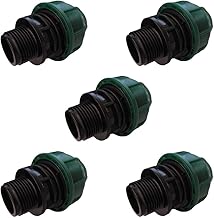 Global Material Male Thread Link PE 32mm (Pack x 5)