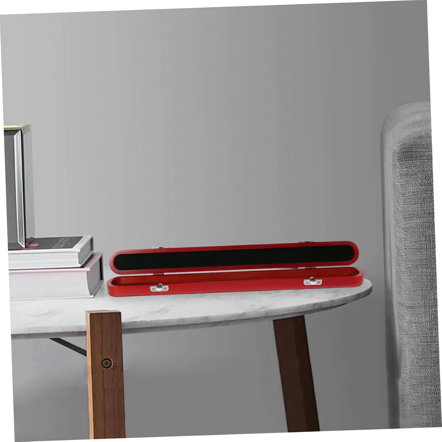 FAVOMOTO Spruce Wooden Conductor Baton Storage Box Rb Lightweight and Durable Music Director Case for Orchestra Conducting Accessories