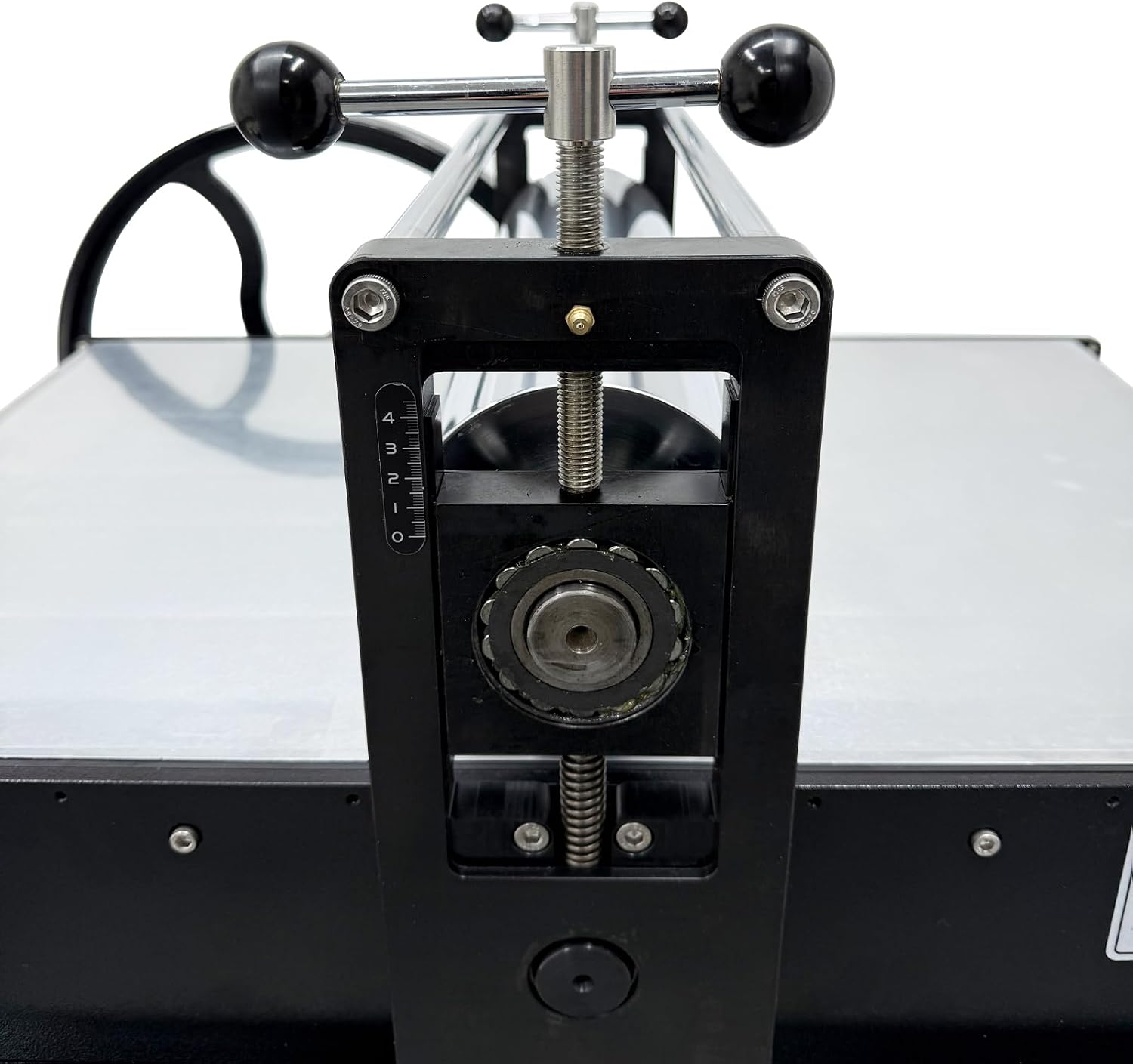 LGXEnzhuo 20.9" x 31.5" Manual Printing Press Letterpress Machine, Basic Etching Machine, 20" Steel Press Roll, Heavy Duty Metal Structure, for Art Craft Printmaking