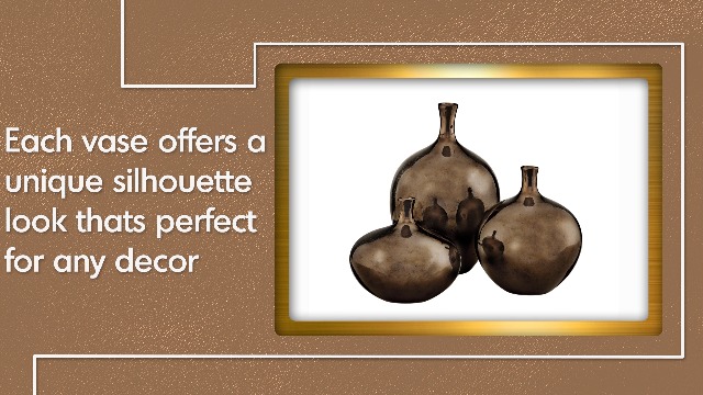 Amazon.com: Madison Park Signature Ansen Ceramic Handmade Vase Set