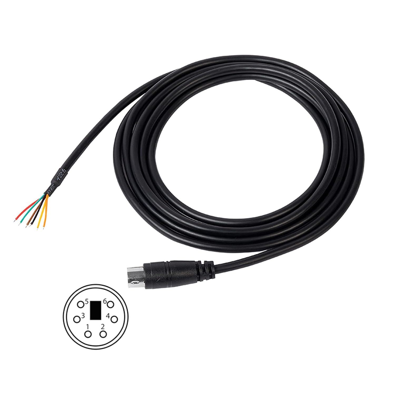 CT-39A Packet Interface Cable 6 Pin Mini Din Breakout Cable for Yaesu FT-450D FT-8800R FT-991 FT-817 FT-897D FT-7900R FT-7800R
