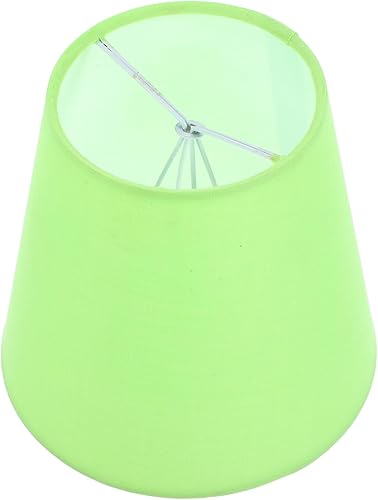 Miniatura 3 de Pantalla con clip para lámpara pequeña, lámpara de repuesto con clip, cubierta de lámpara de araña de tela para lámparas de pie de mesa, 5.5 x 5.5 x