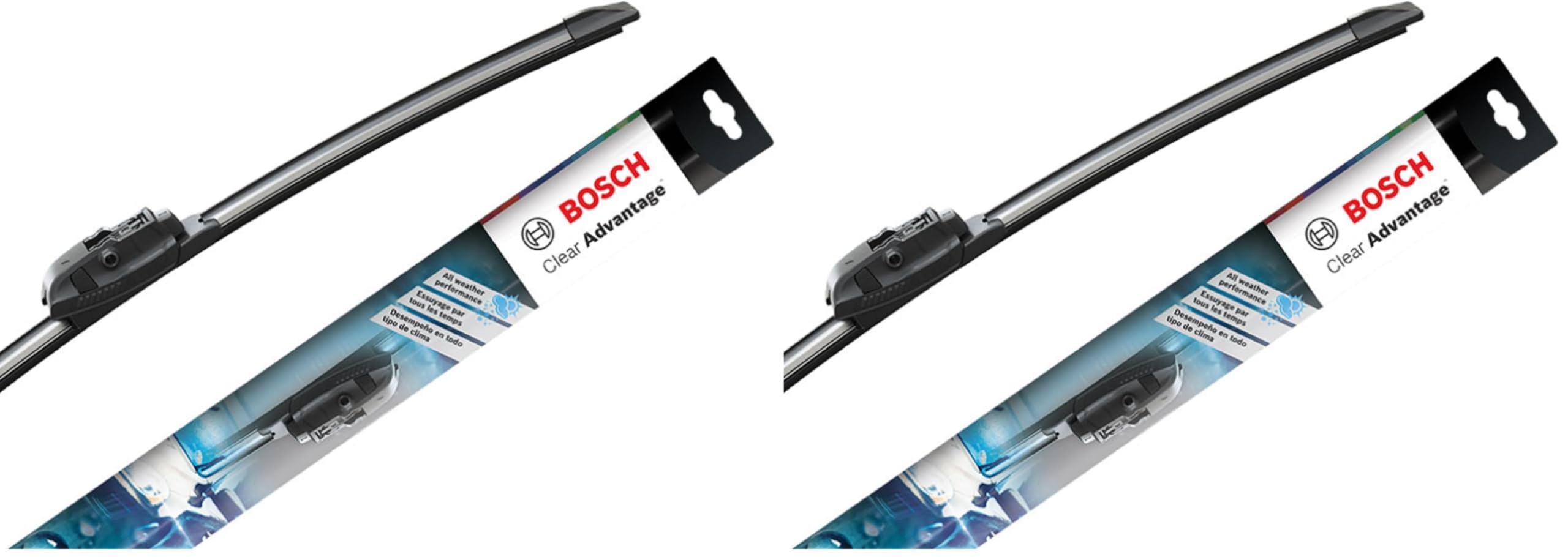 BOSCH 22CA Clear Advantage Beam Wiper Blade; 22" - Single (Pack of 2)