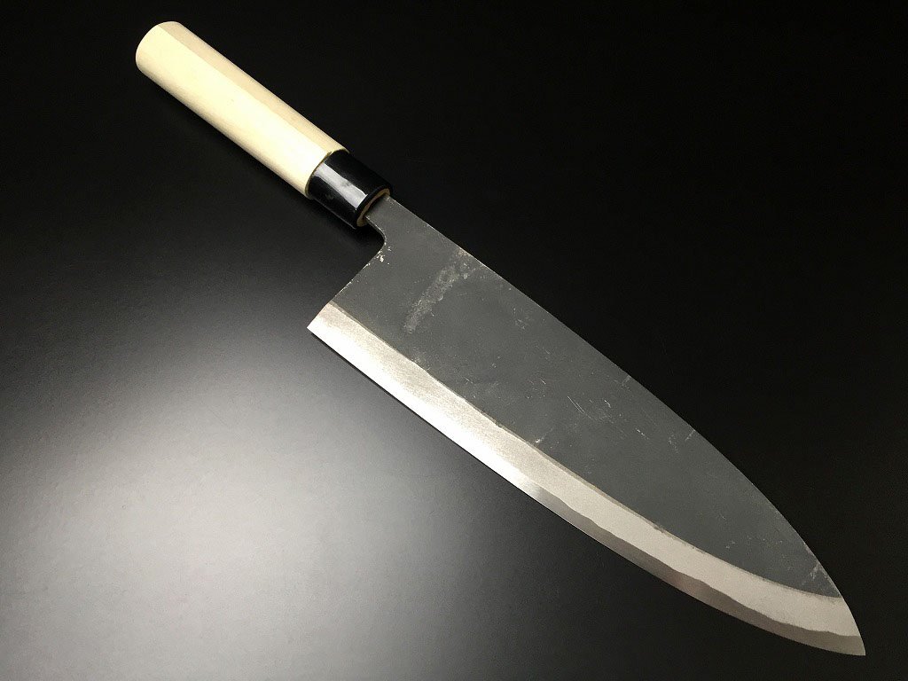 Amazon | 有次 包丁 薄出刃 240 mm 白鋼3 築地 ARITSUGU 柄 名入れ