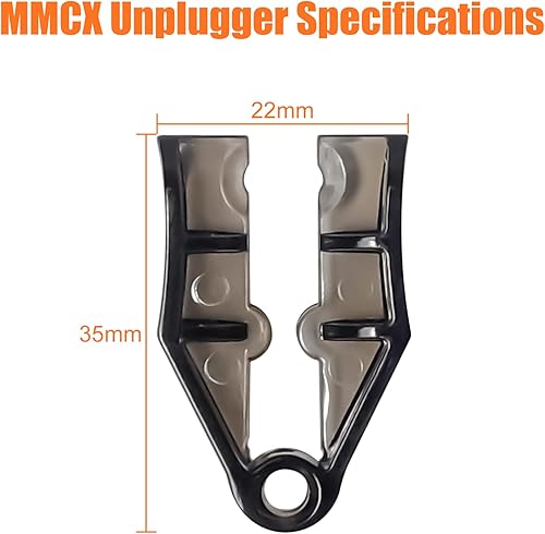 Miniatura 7 de OKCSC MMCX Herramienta de extracción de cables IEM Herramienta de auriculares Ayuda a separar conectores MMCX con cable MMCX Assist Herramienta de