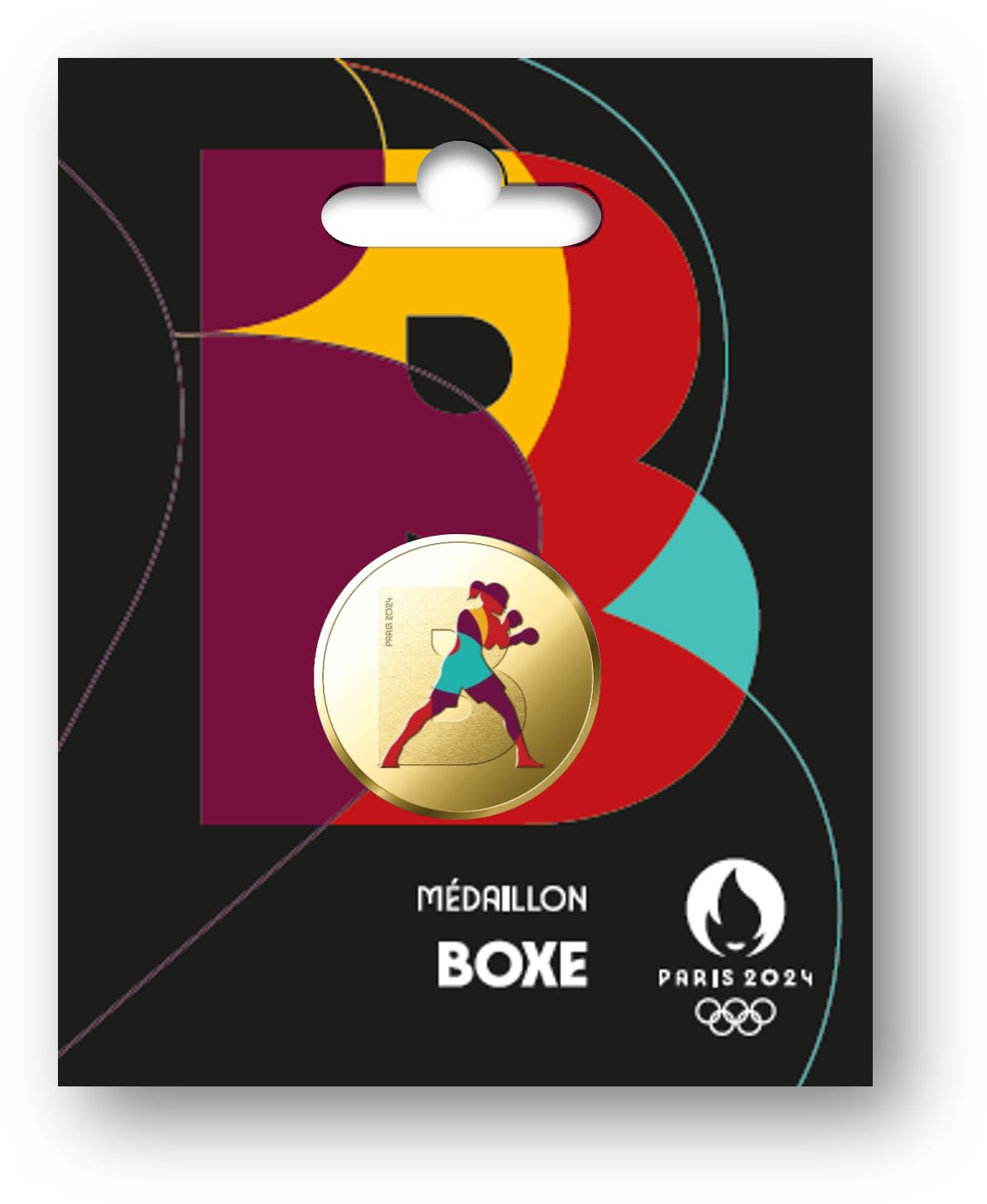 Monnaie de Paris Olympic Boxing Medal 2024