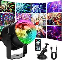 Luci Discoteca RGB Con Telecomando | 60 Effetti + Attivazione Sonora | USB Per Feste E Eventi - Foto 6