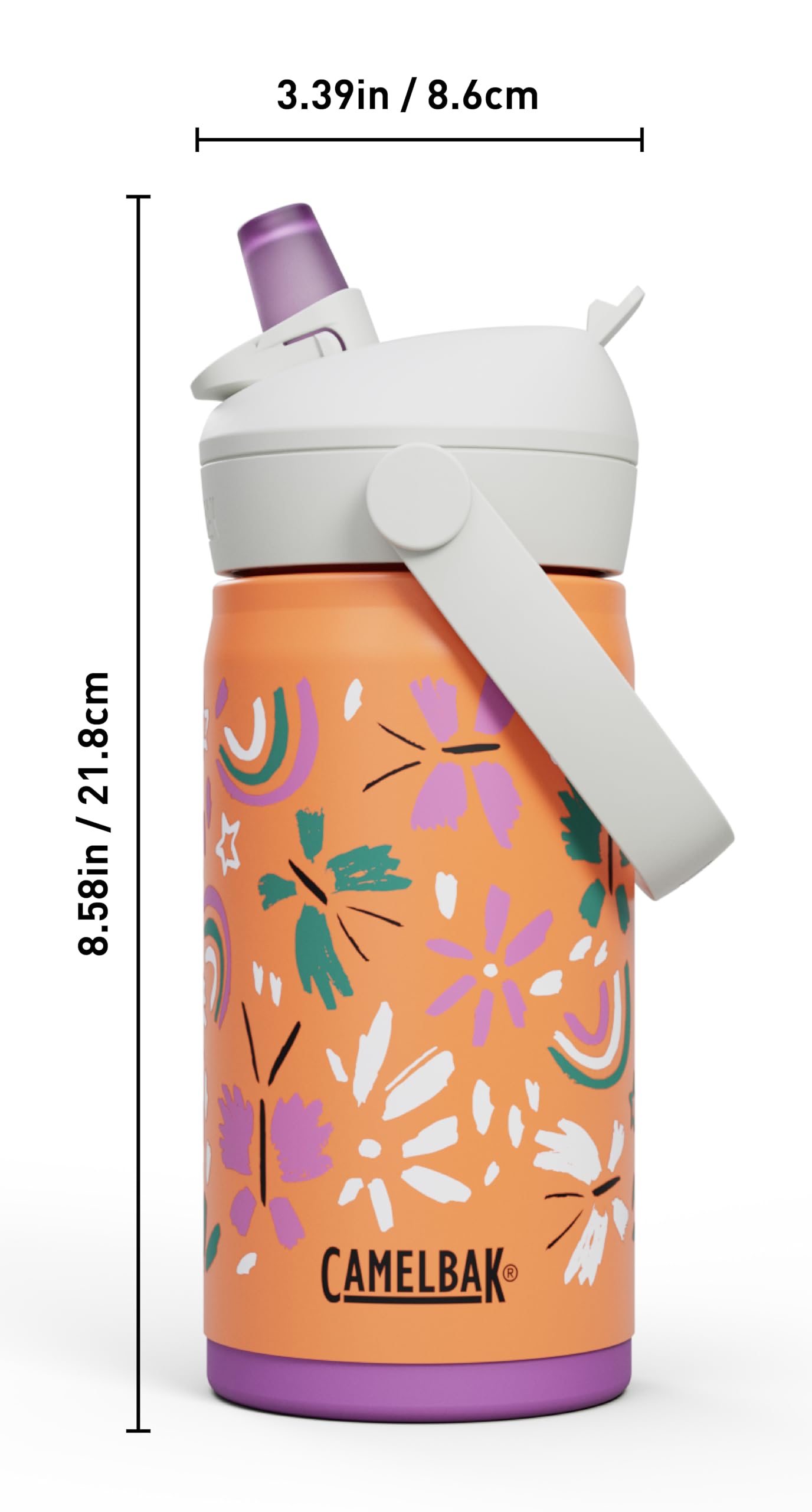 CamelBak 1274402040 Bottiglia D'Acqua, Unisex Bambini, Airplane - Foto 7