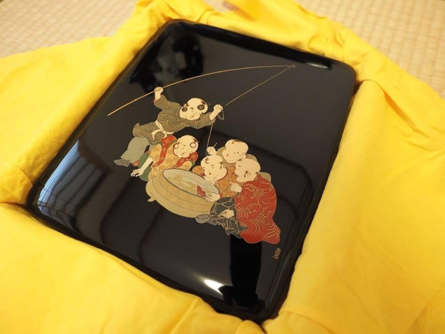 伝統工芸 輪島塗 名工蒔絵師 西塚朝光 　硯箱と硯 Amazon.co.jp: 伝統工芸 輪島塗 名工蒔絵師 西塚朝光 硯箱と硯