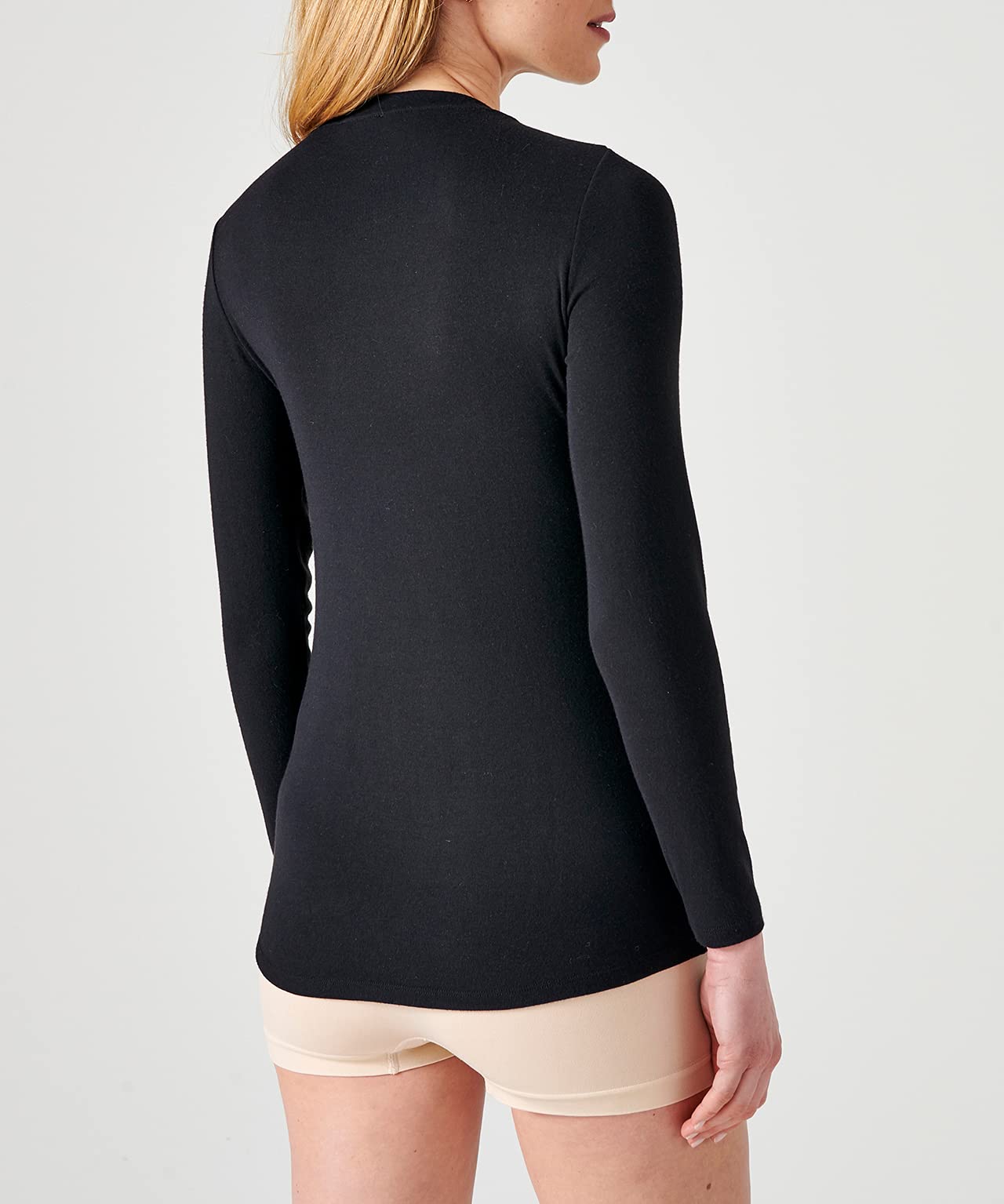 Damart T-Shirt Longues Manches Côte Richelieu Thermolacty T-Shirt Femme