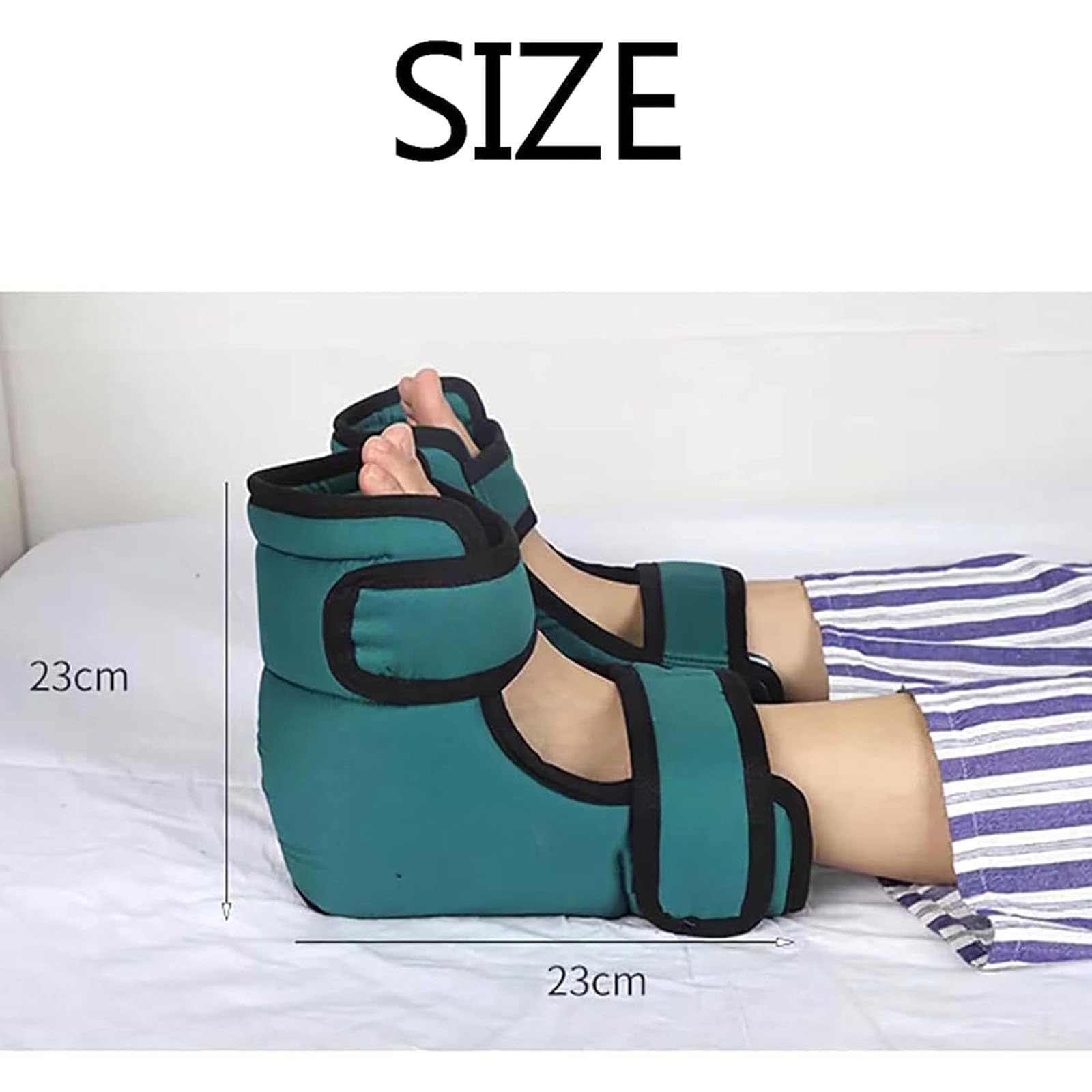 Druckentlastender Fersenschutz, 1 Paar Fersenschutzkissen, Weicher, Waschbarer, Druckentlastender Kissenstiefel, Atmungsaktiv, Leicht Zu Tragen, Für Dekubitus, Wundliegen, Verletzungen