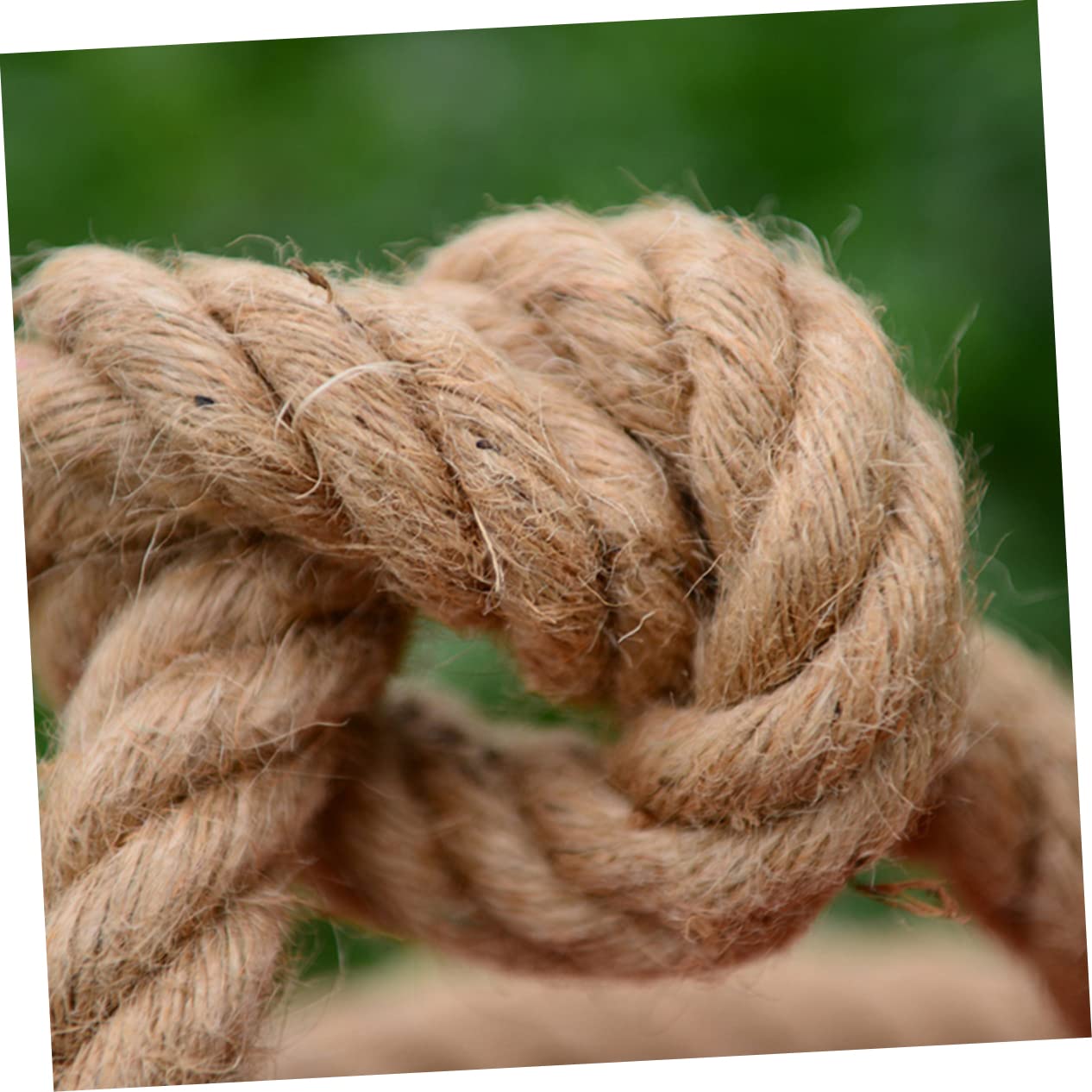 Uonlytech 30m Corde De Jute Naturelle Épaisse Résistante Loisirs Créatifs Emballage Cadeaux Jardinage Décoration