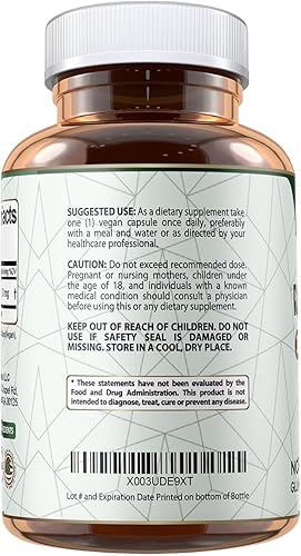 Miniatura 4 de Vegan Labs Ácido R-lipoico 300mg - 120 cápsulas veganas