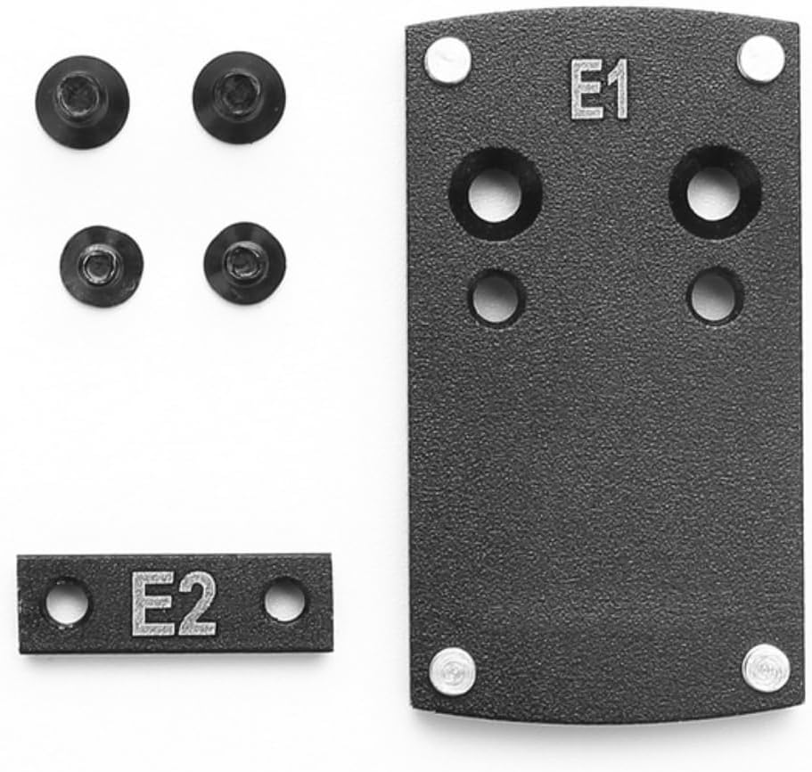 Mounting Plate Adapter, Red Dot Sight Adapter RMR Universal Sight Plates Optics Sight Mount for Glock Beretta Colt 1911Springfield XD M&P Shield 2.0 9mm .40 S&W Pistol