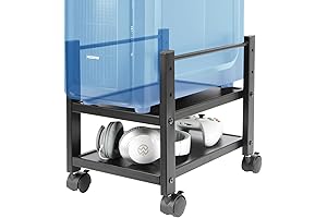 J JACKCUBE DESIGN 2 Tier Computer Tower Stand: The Ultimate Space-Saving Solution for Your Desktop